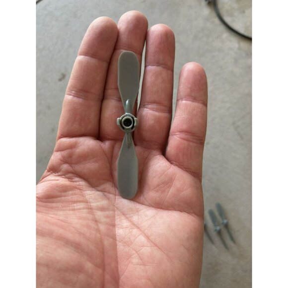 GI Joe Toy propellers fan blade Vehicle Plane Part Boat Prop Lot Of 5 - Picture 3 of 3